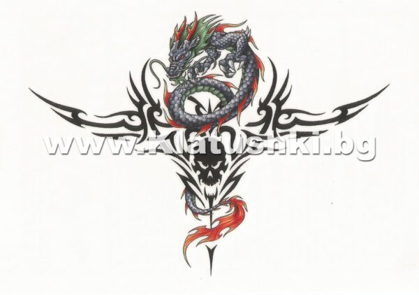 Татуировки за вендинг машини "Дракони " 300бр - Image 5