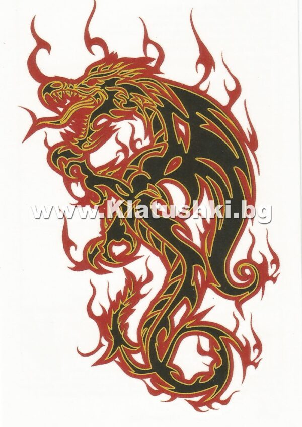 Татуировки за вендинг машини "Дракони 3 " 300бр. - Image 2